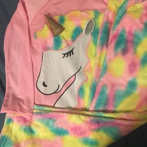 Justice Unicorn Pajamas Size 12